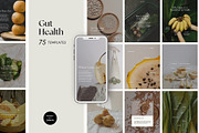 Gut Health Instagram Template, a Social Media Template by Terraa Studio Design (Thumbnail 1 of 10)