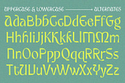 Veganza – Quirky Display Font, a Sans Serif Font by Almarkhatype (Thumbnail 9 of 11)