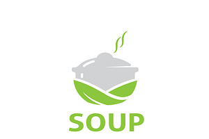 Soup logo, a Branding & Logo Template by Mariyana