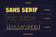 Thorska – Display Playful Horror, a Sans Serif Font by Tiptop Graphic (Thumbnail 3 of 10)