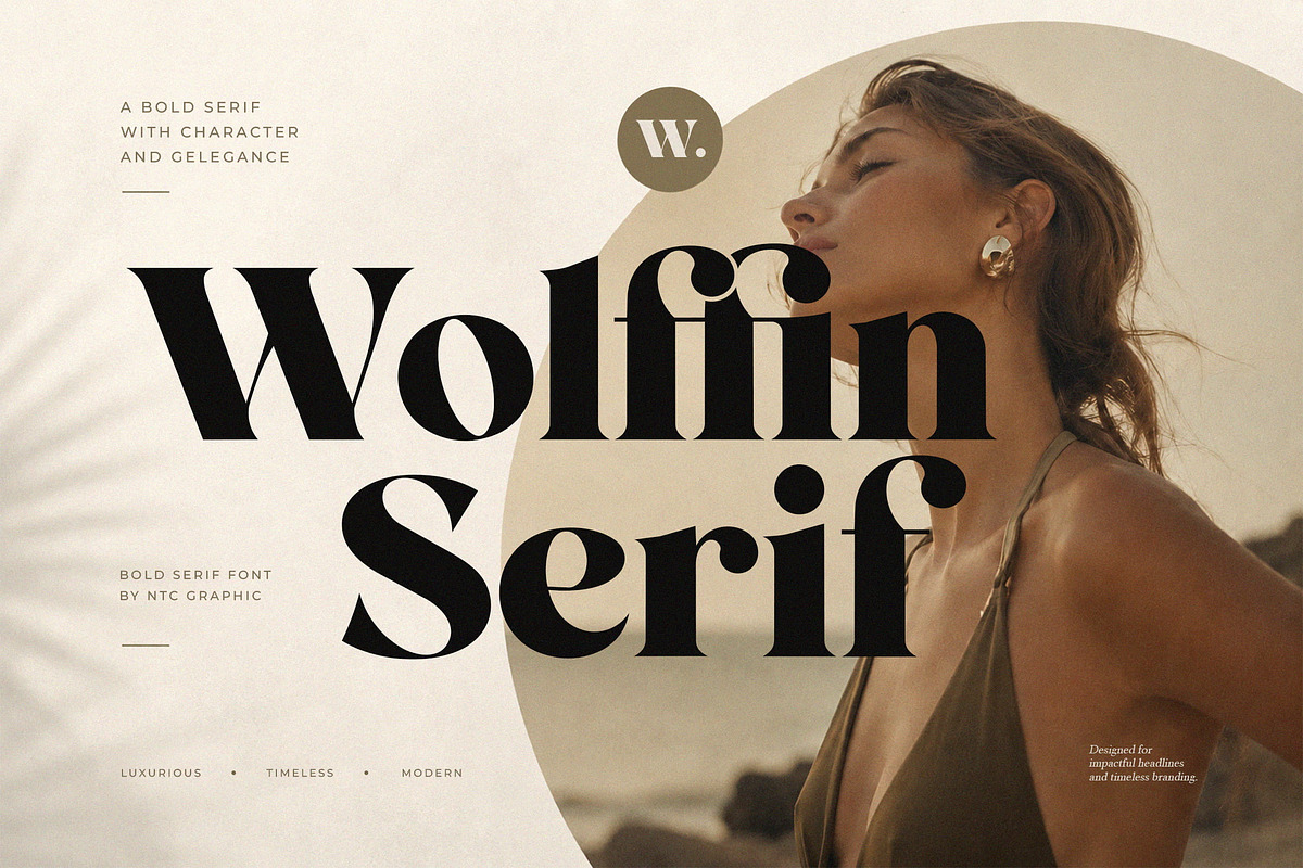 Wolffin - Bold Serif Font, a Serif Font by NTC Graphic (Photo 1 of 13)