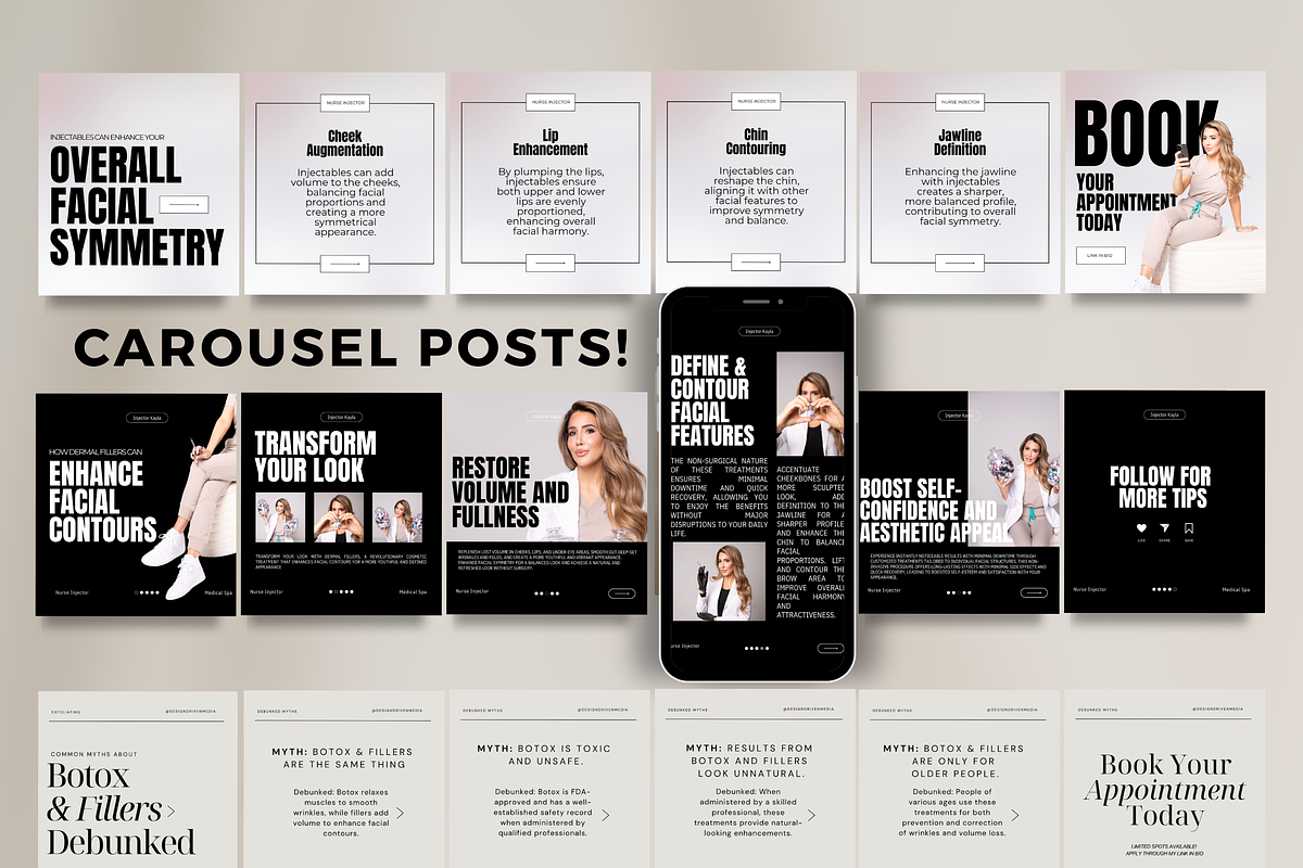 Instagram Templates Canva Social Kit, a Social Media Template by Design Driven Media (Photo 3 of 8)