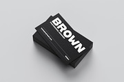 Minimal Business Card Template, a Business Card Template by ElvinPrint (Thumbnail 3 of 6)
