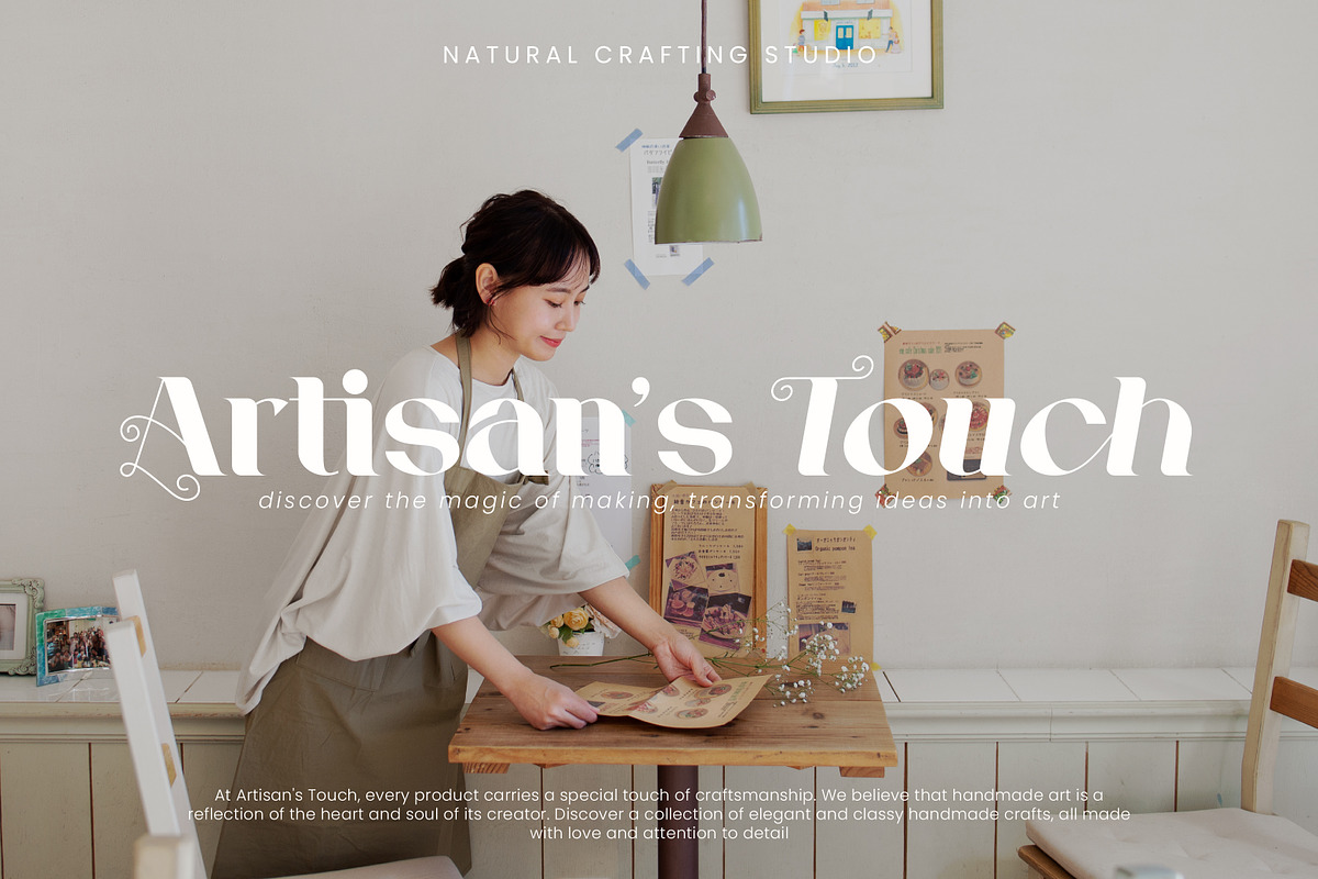 Abrelight | Modern Classic Serif, a Serif Font by Kahade Studio (Photo 5 of 13)