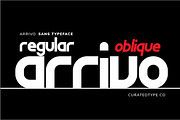 Arrivo Sans - Modern Sans Font, a Sans Serif Font by CuratedType Studio (Thumbnail 9 of 9)