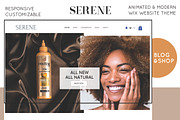 Ecom Wix Studio Template | SERENE, a Wix Template by Design Unique (Thumbnail 1 of 8)