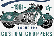 VECTOR SET OF MOTORCYCLE GRAPHICS, an Illustration by ulasokuyucu (Thumbnail 2 of 9)