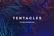 Tentacles - 15 Future 3D Backgrounds, a Texture Graphic by styleWish (Thumbnail 1 of 7)