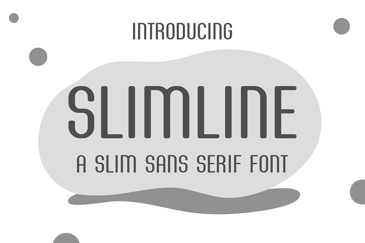 Slimline, a Sans Serif Font by RADesigns21 (Photo 1 of 3)
