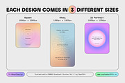 CANVA Aura Gradient Quotes BUNDLE, a Social Media Template by September 5th (Thumbnail 5 of 21)