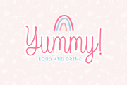 Brigotan | Cute Monoline Fonts, a Handwritten Font by Siwox Studios (Thumbnail 4 of 7)