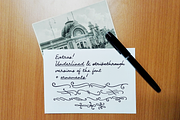 Night Wind Sent handwritten font, a Script Font by Ana's Fonts (Thumbnail 5 of 5)