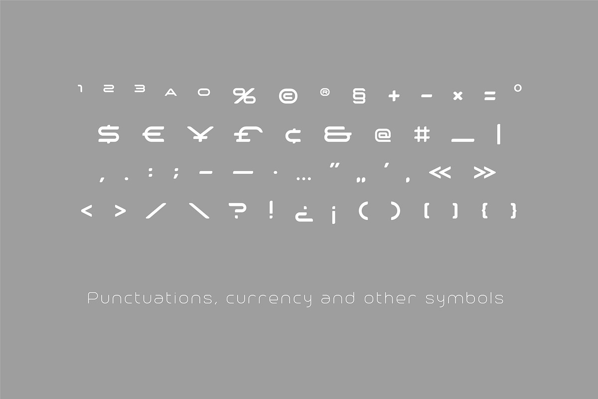 X-Space Headline Font, a Font by artyway (Photo 6 of 9)