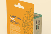 Hanging Box Mockups - 11 views, a Packaging Mockup by Illusiongraphic (Thumbnail 20 of 24)