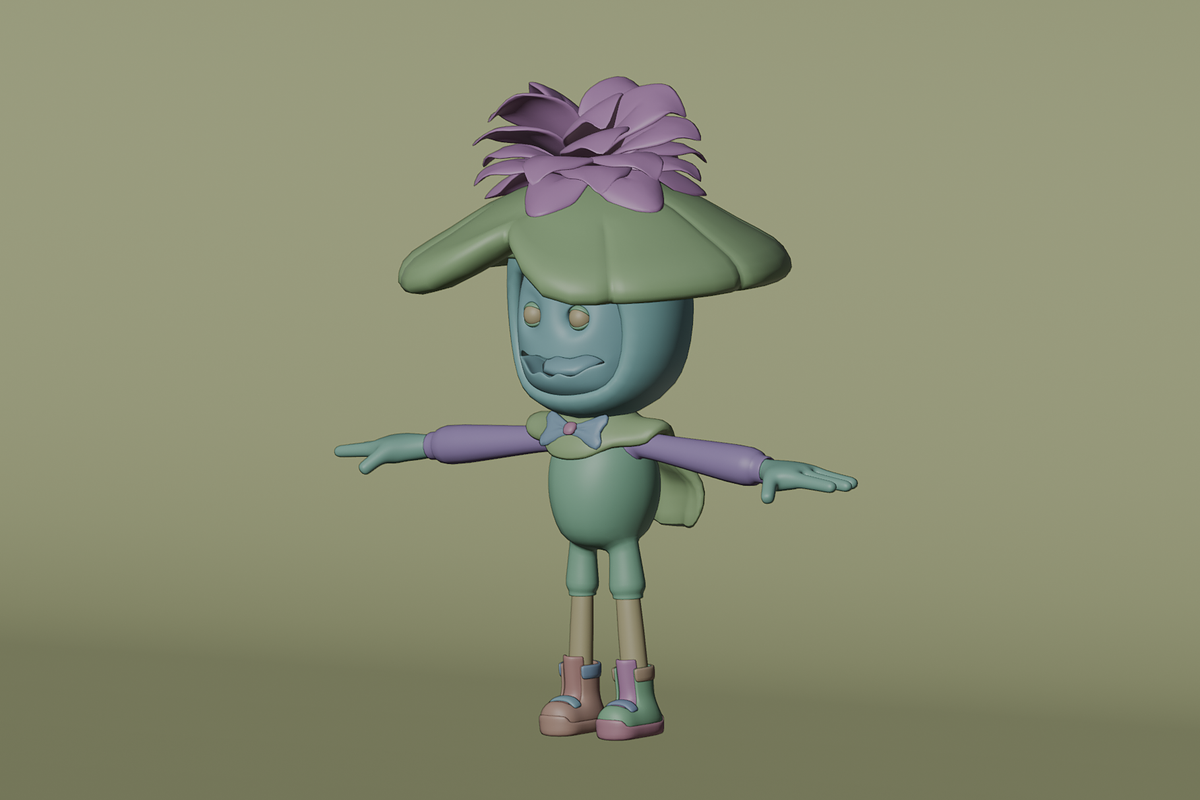 Water Monster 3D Character Pack, a Characters & Person 3D Model by Dudukbersama (Photo 9 of 11)
