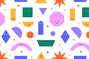 Geometric shapes seamless patterns, a Pattern Graphic by Good Studio (Thumbnail 2 of 13)