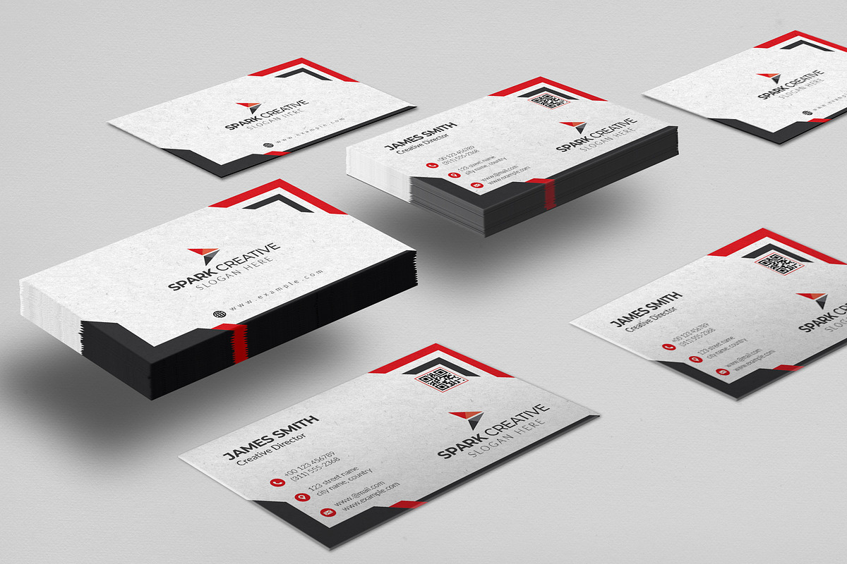 Corporate Business Card, a Business Card Template by Spark_Creative (Photo 3 of 3)