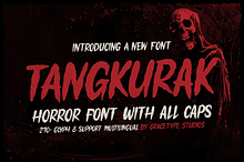Tangkurak | Horror Font