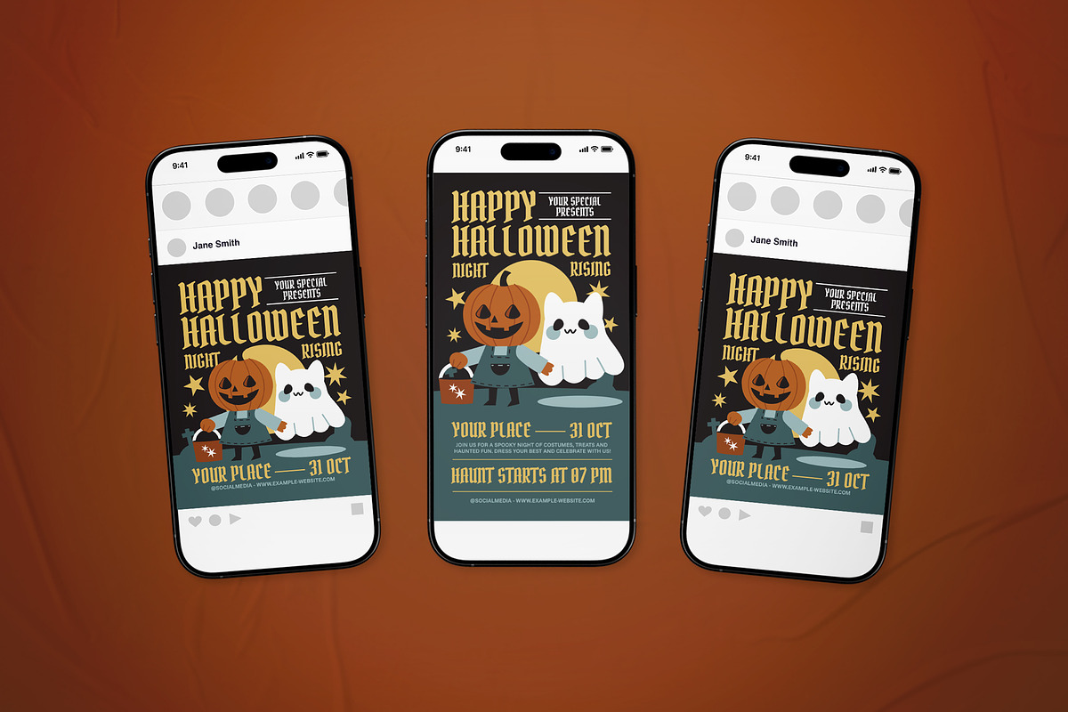 Halloween Event Flyer Set, a Flyer Template by The Good Store (Photo 2 of 2)