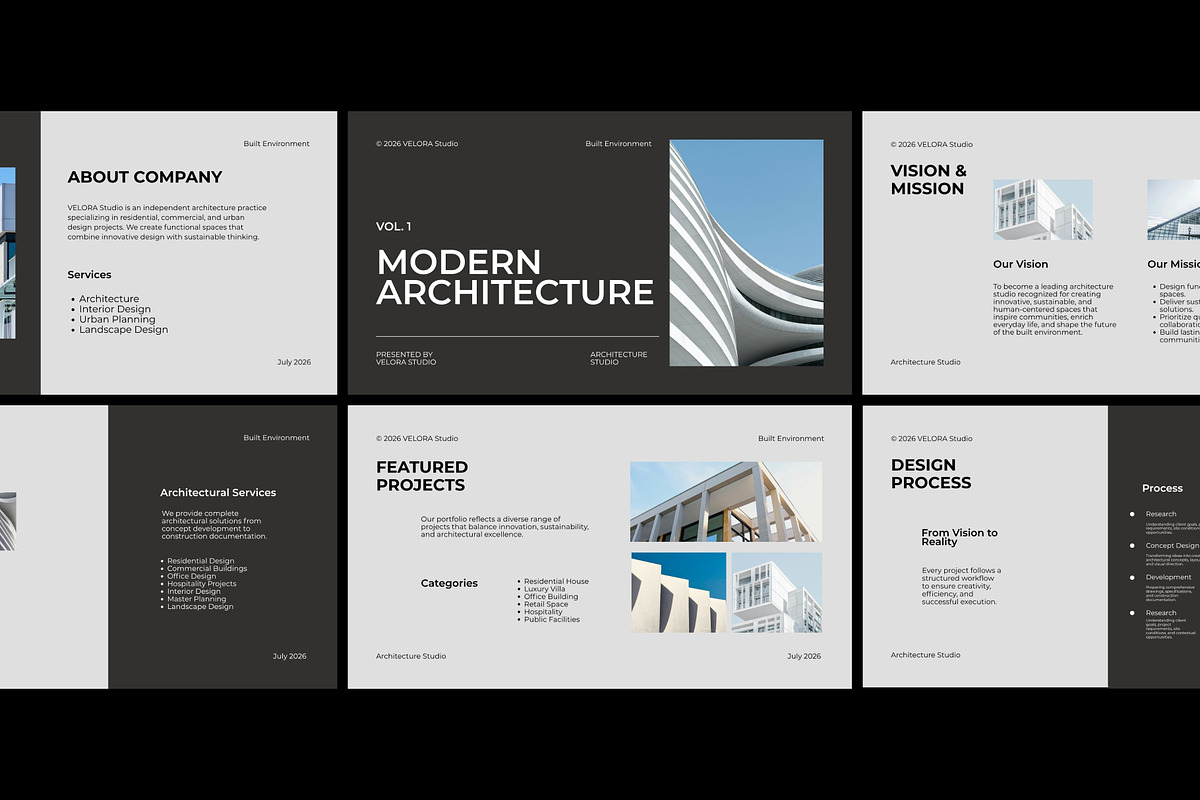Modern Architecture Keynote, a Presentation Template by adoestudio (Photo 6 of 7)
