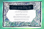 Handmade Fonts Set, a Font by LydiaDistracted (Thumbnail 6 of 15)