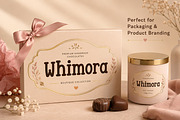 Whimora – Playful Display Font, a Script Font by Wow Magic (Thumbnail 3 of 5)