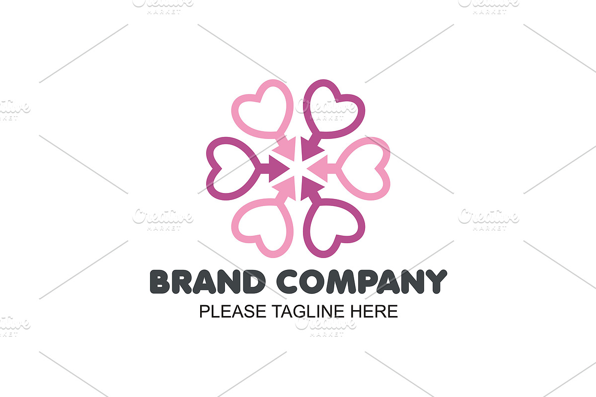 20 Logo Love Templates Bundle, a Branding & Logo Template by Friendesigns (Photo 7 of 21)