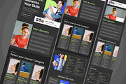 Meclass Email Newsletter Courses, a Marketing Template by twinstd (Thumbnail 4 of 5)