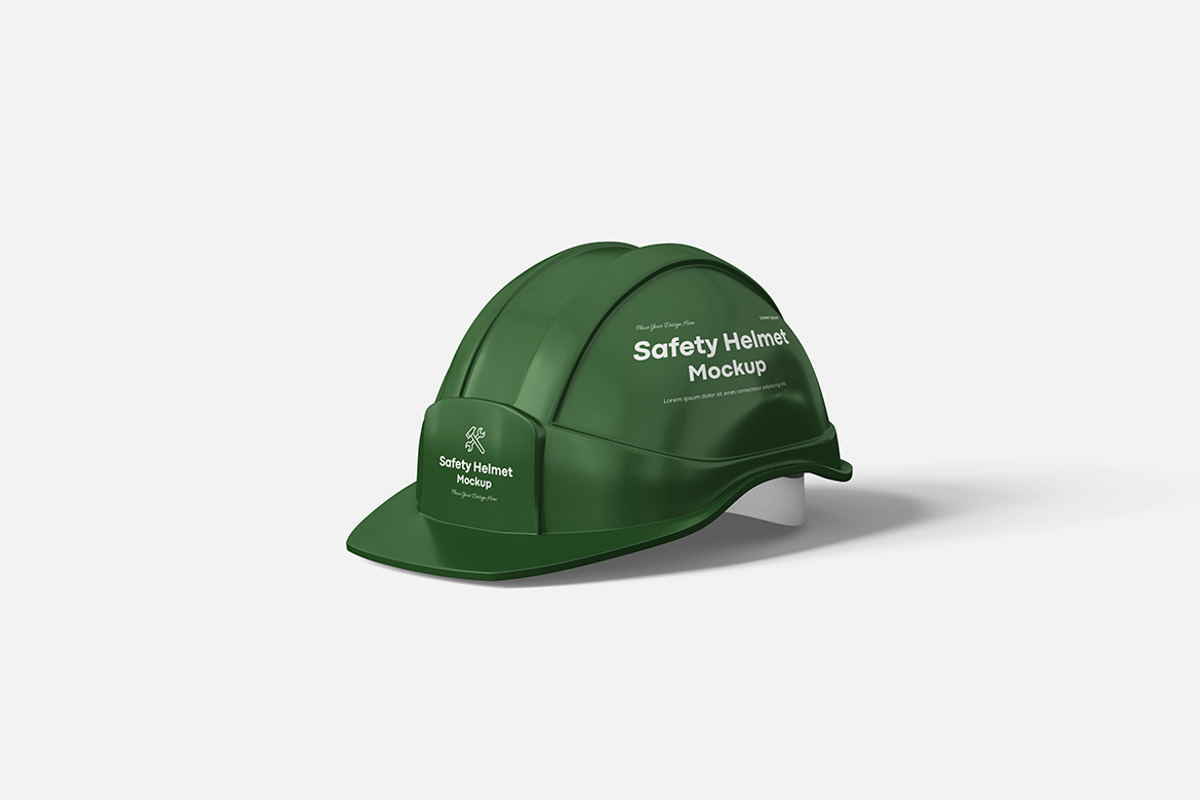 Safety Helmet Mockup, a Product Mockup by Indah (Photo 3 of 6)