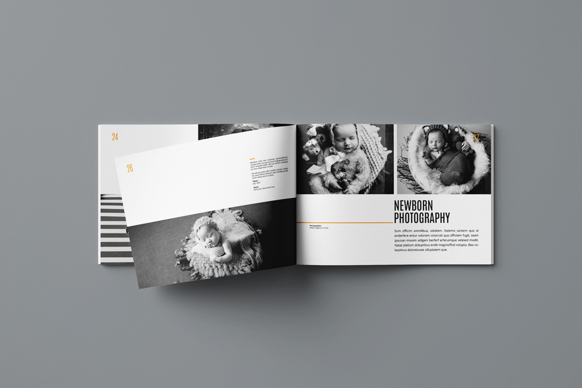 Photography Portfolio Template, a Brochure Template by adekfotografia (Photo 10 of 14)