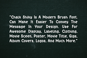 Chalk Shiky - Playful Font, a Handwritten Font by Viswal Studio (Thumbnail 2 of 6)