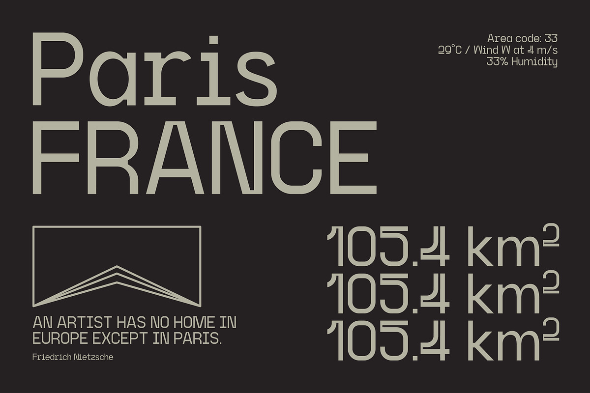 Wo Moderna Grotesque BOLD / Typeface, a Sans Serif Font by Frank Wo (Photo 3 of 6)