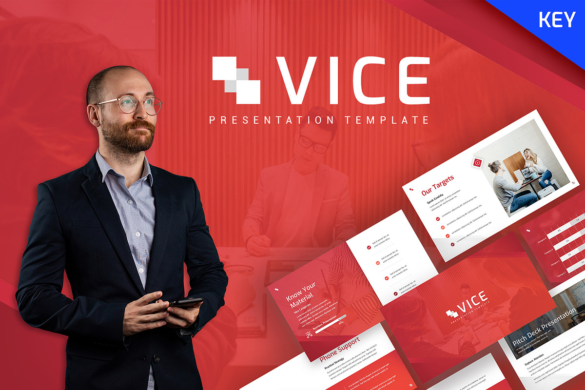 Vice - Business Keynote, a Presentation Template by Jegtheme (Photo 1 of 4)