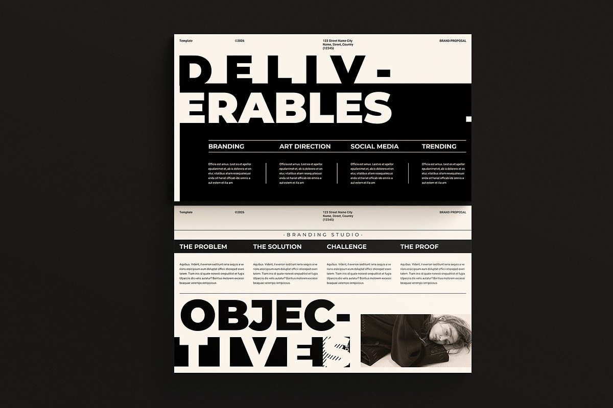 Brand Proposal Presentation Template, a Presentation Template by ArtisanaAura (Photo 6 of 14)