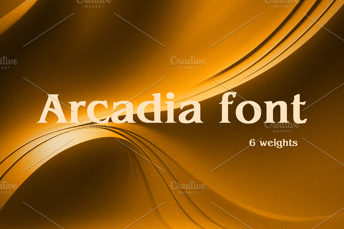 Arcadia font-06-24, a Serif Font by canve (Photo 1 of 3)