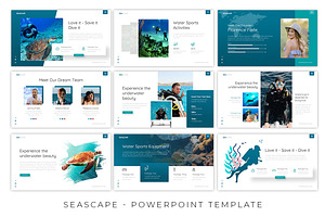 Seascape Multipurpose Travel Templat