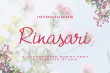 Rinasari - Handwritten Script Font