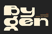 Bygen – Modern Display Font, a Symbol Font by figuree studio (Thumbnail 1 of 10)