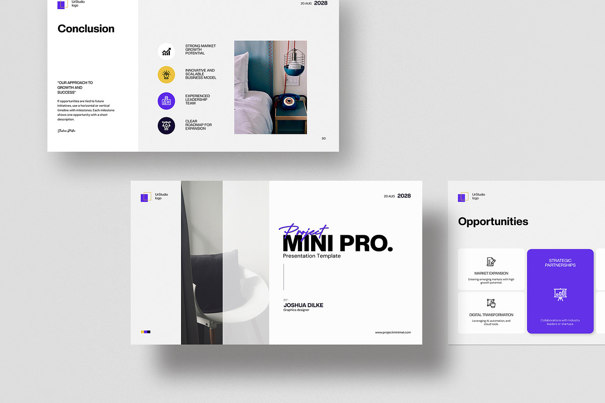 Mini Pro Presentation Template preview 8