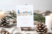Watercolor Scandinavian Christmas, a Seasonal Illustration by SvetaArtStore (Thumbnail 8 of 9)