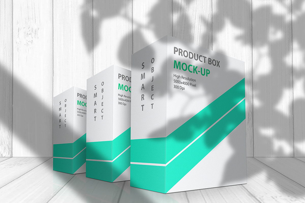 Product Box Mock-Up 09, a Print Template by Graphicsworld125 (Photo 5 of 15)