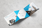 Corporate Square Tri fold Brochure, a Brochure Template by ZAAS (Thumbnail 4 of 5)