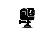 60 Action Camera Silhouette Icon, an Illustration by Artivon (Thumbnail 21 of 61)
