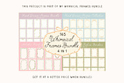 Whimsical Frames & Bows SVG Bundle, an Object Graphic by Ayya Studio (Thumbnail 2 of 12)