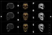 SKULLA- 27 SICK SKULL RENDERS, an Object Graphic by GOAT Design Co. (Thumbnail 4 of 6)