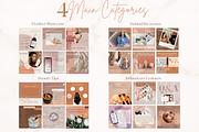 The Beauty Guru Canva Pack, a Social Media Template by Contento BH (Thumbnail 2 of 4)
