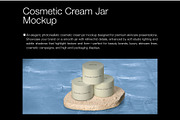 Cosmetic Cream Jar Mockup Kit, a Packaging Mockup by Mocktopia (Thumbnail 2 of 8)