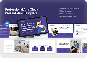 Professional & Clean Keynote, a Presentation Template by Annora Studio