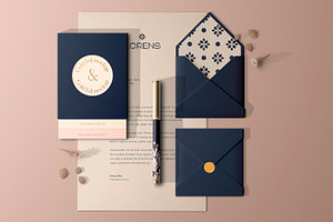 Gold Foil Branding Mockup Kit