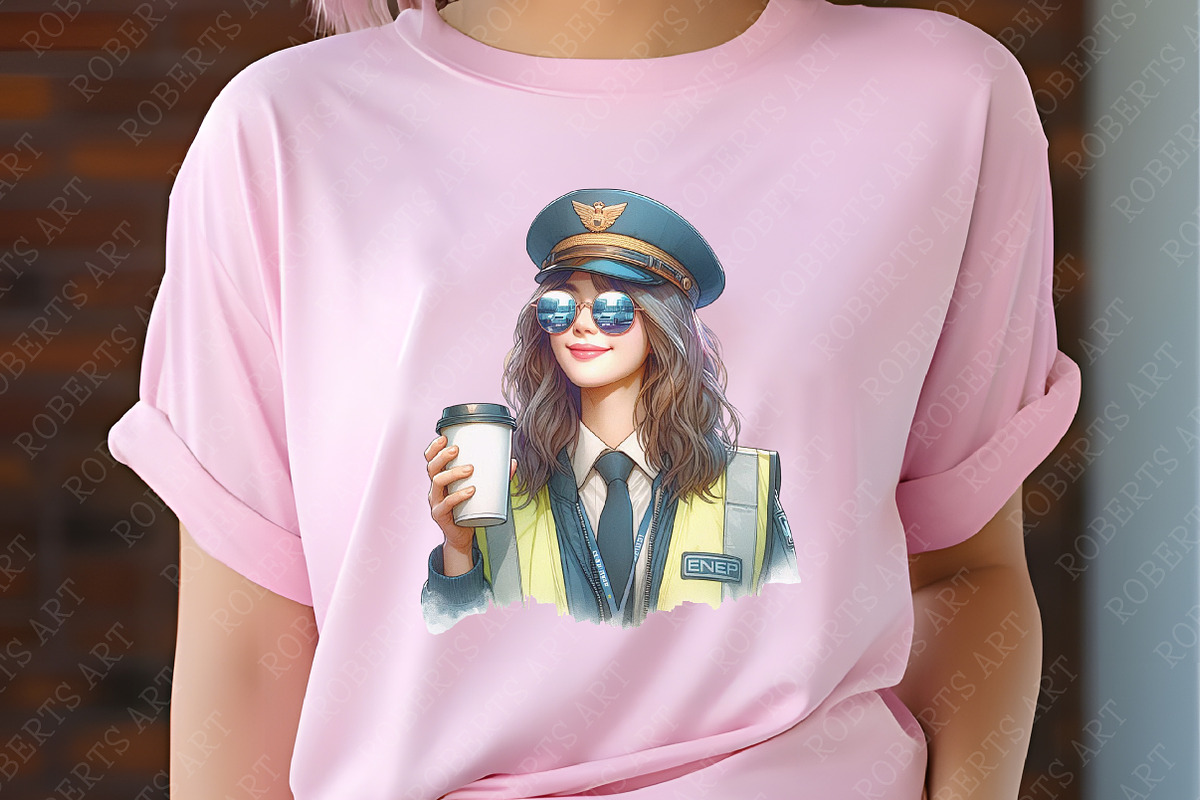Bus Driver Watercolor Clipart, an Illustration by RobertsArt (Photo 4 of 8)